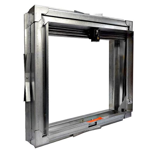Fire Damper Circular c/w HEVAC Frame DuctFix